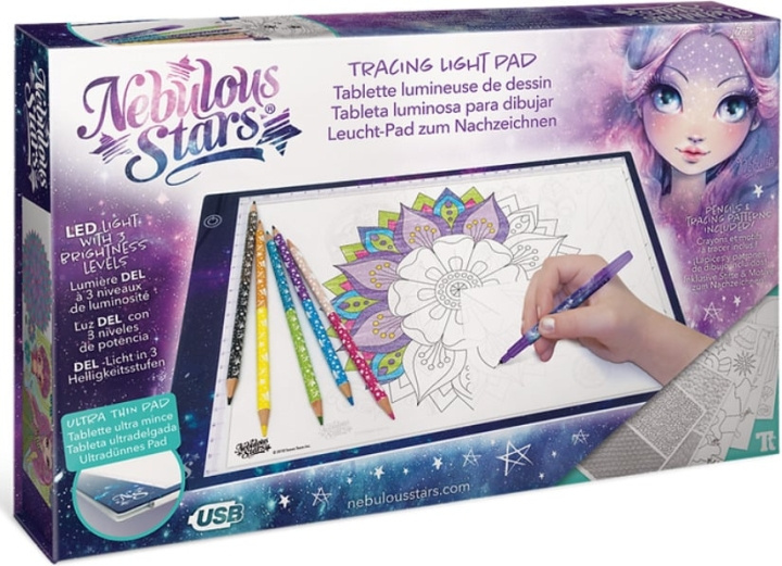 Nebulous Stars Tracing Light Pad - drawing pad in the group TOYS, KIDS & BABY PRODUCTS / Toys / Draw & Count at TP E-commerce Nordic AB (C76118)