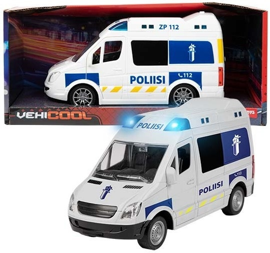 Techwo Police car (Finnish) in the group TOYS, KIDS & BABY PRODUCTS / Toys / Toy cars at TP E-commerce Nordic AB (C76143)