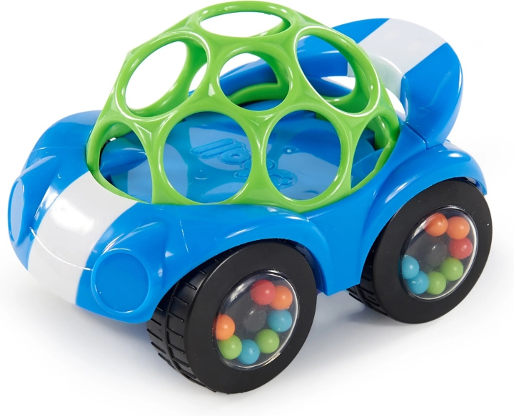 Oball Rattle&Roll car, blue in the group TOYS, KIDS & BABY PRODUCTS / Toys / Toy cars at TP E-commerce Nordic AB (C76150)