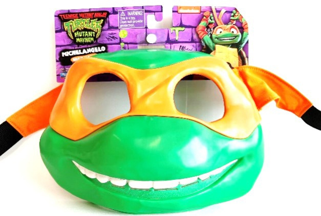 Teenage Mutant Ninja Turtles: Mutant Mayhem Michelangelo - naamio in the group TOYS, KIDS & BABY PRODUCTS / Toys / Masquerade costumes at TP E-commerce Nordic AB (C76155)