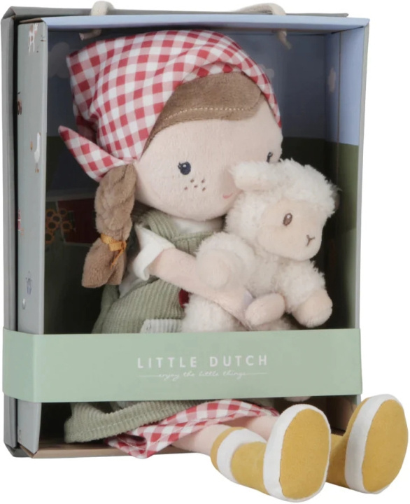 Little Dutch rosa the small farmer and the sheep in the group TOYS, KIDS & BABY PRODUCTS / Toys / Toys at TP E-commerce Nordic AB (C76167)