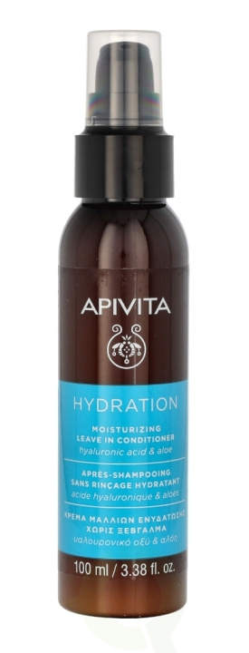 Apivita Hydration Moisturizing Leave In Conditoner 100 ml Hyaluronic Acid & Aloe in the group BEAUTY & HEALTH / Hair & Styling / Hair care / Conditioner spray/cure at TP E-commerce Nordic AB (C76316)