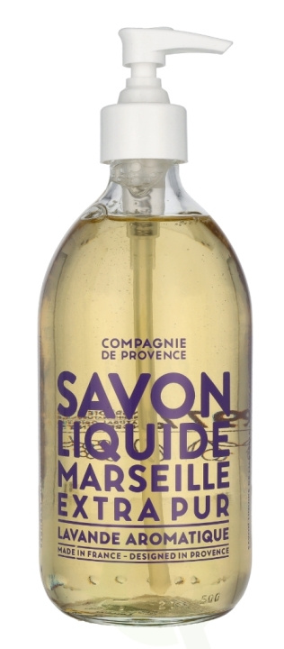 Compagnie De Provence Marseille Liquid Soap 495 ml Aromatic Lavender in the group BEAUTY & HEALTH / Skin care / Body health / Bath & Shower gels at TP E-commerce Nordic AB (C76353)