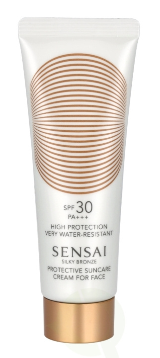 Sensai Silky Bronze Sun Care Cream For Face SPF30 50 ml in the group BEAUTY & HEALTH / Skin care / Tanning / Sunscreen at TP E-commerce Nordic AB (C76385)