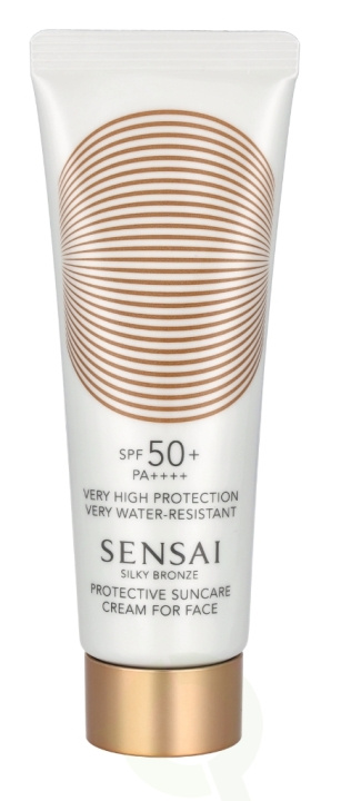 Sensai Silky Bronze Cellular Protective Face Cream SPF50+ 50 ml in the group BEAUTY & HEALTH / Skin care / Tanning / Sunscreen at TP E-commerce Nordic AB (C76387)