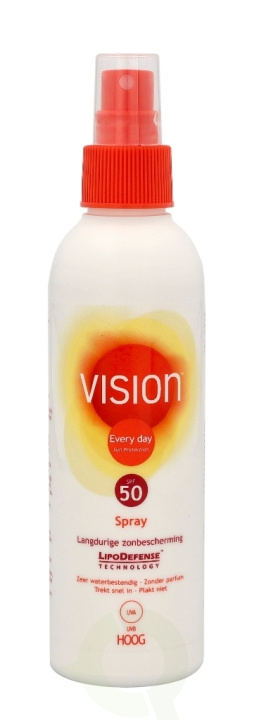 Vision Zonnespray SPF50 200 ml in the group BEAUTY & HEALTH / Skin care / Tanning / Sunscreen at TP E-commerce Nordic AB (C76424)