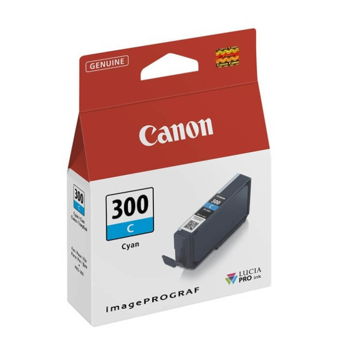 Canon Ink 4194C001 PFI-300 Cyan in the group COMPUTERS & PERIPHERALS / Printers & Accessories / Ink & Toner / Ink cartridges / Canon at TP E-commerce Nordic AB (C76468)