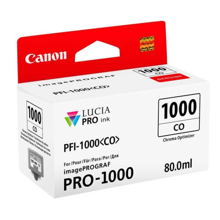 Canon Ink 0556C001 PFI-1000 Chrome Optimizer in the group COMPUTERS & PERIPHERALS / Printers & Accessories / Ink & Toner / Ink cartridges / Canon at TP E-commerce Nordic AB (C76485)