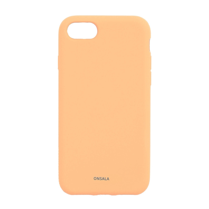 Onsala Phone Case with Silicone Feel Apricot - iPhone 6/7/8/SE in the group SMARTPHONE & TABLETS / Phone cases / Apple / iPhone 6/6S at TP E-commerce Nordic AB (C76513)