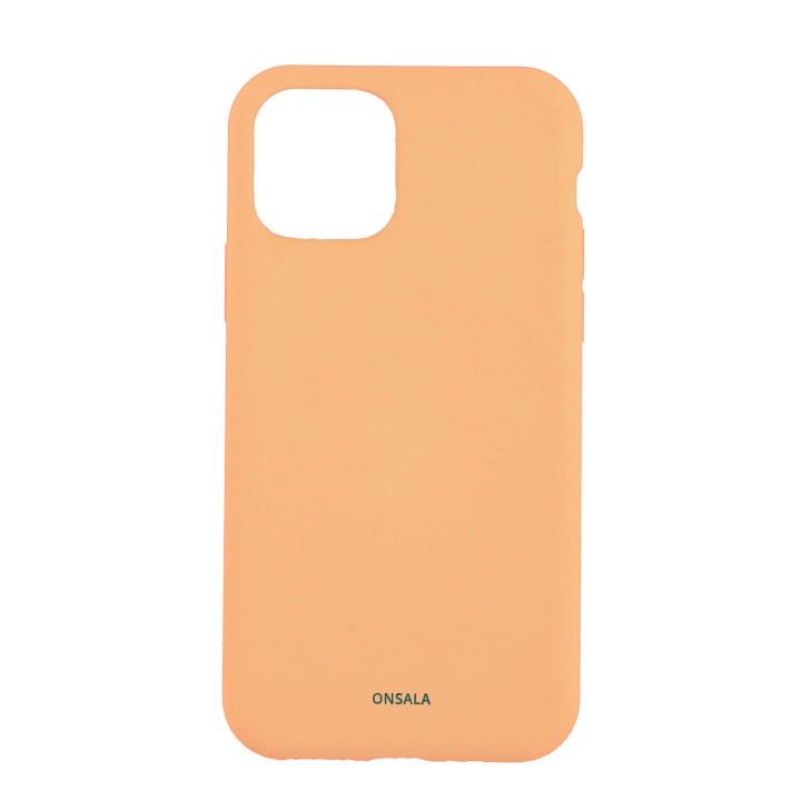 Onsala Phone Case with Silicone Feel Apricotn - iPhone 11/XR in the group SMARTPHONE & TABLETS / Phone cases / Apple / iPhone 11 at TP E-commerce Nordic AB (C76514)