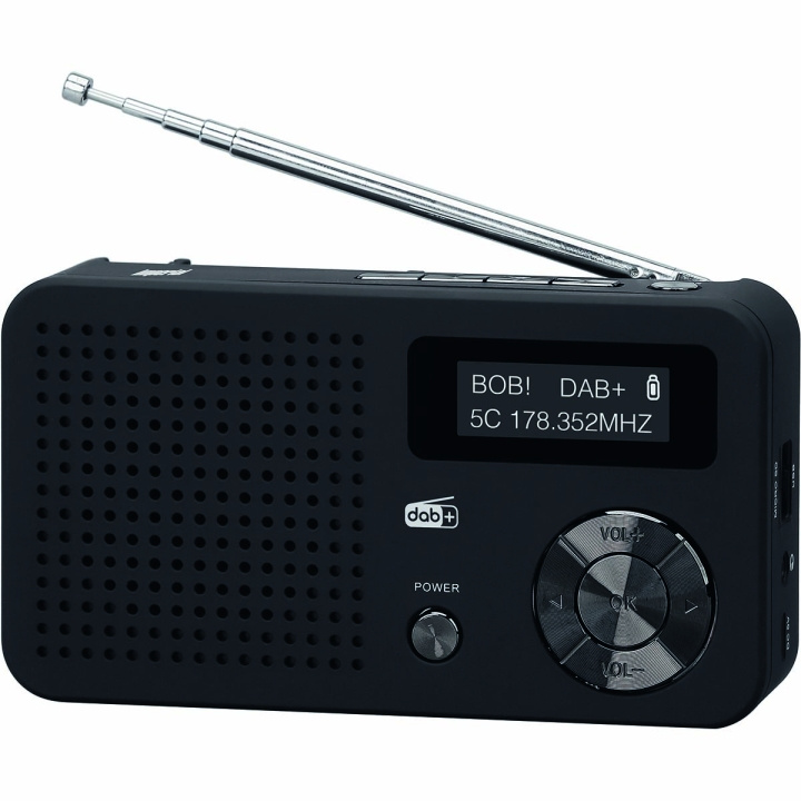 imperial DABMAN 13 Portable DAB+ / FM Radio Black in the group HOME ELECTRONICS / Audio & Picture / Home cinema, Hifi & Portable / Radio & Alarm clocks / Radio at TP E-commerce Nordic AB (C76559)