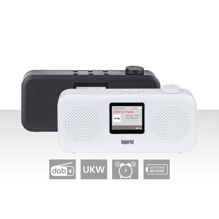 imperial DABMAN 16 DAB+ / FM Stereo Radio White in the group HOME ELECTRONICS / Audio & Picture / Home cinema, Hifi & Portable / Radio & Alarm clocks / Radio at TP E-commerce Nordic AB (C76561)