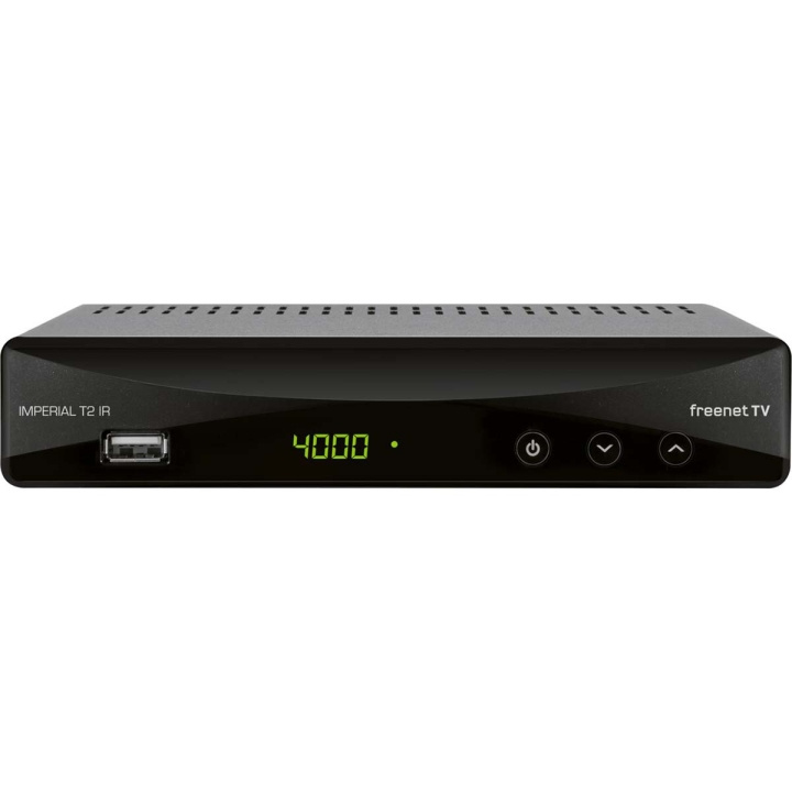 imperial T2 IR DVB-T2 Receiver with Integrated IRDETO Decryption System (incl. 3 Months of Freenet TV) Black in the group HOME ELECTRONICS / Audio & Picture / TV & Accessories / Antennas & Accessories at TP E-commerce Nordic AB (C76580)