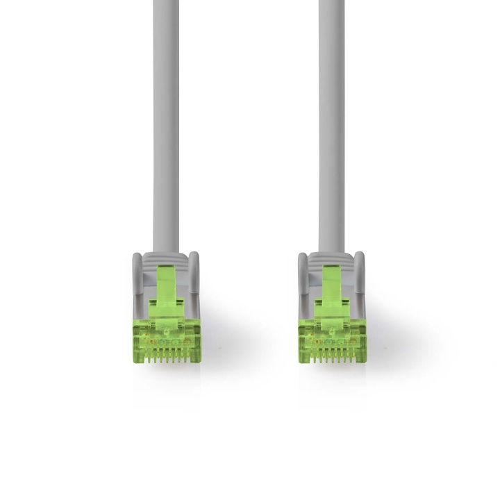 Nedis Cat 8.1 Cable | S/FTP | RJ45 Male | RJ45 Male | 15.0 m | Round | LSZH | Grey | Label in the group COMPUTERS & PERIPHERALS / Computer cables / Network cables / Cat8 at TP E-commerce Nordic AB (C76665)