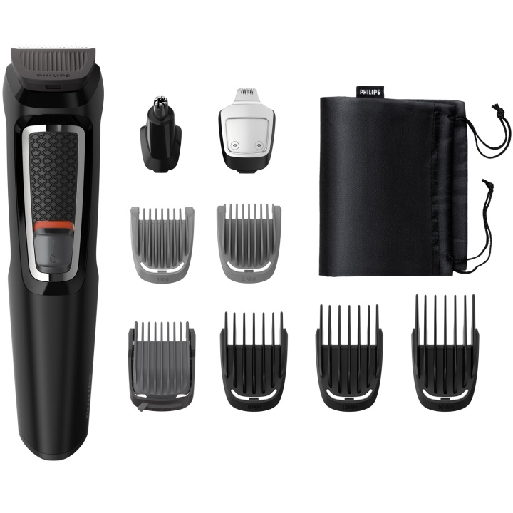 Philips Multigroom 9-i-1, grooming kit för ansikte och hår MG3740 in the group BEAUTY & HEALTH / Hair & Styling / Shaving & Trimming / Hair trimmers at TP E-commerce Nordic AB (C76759)