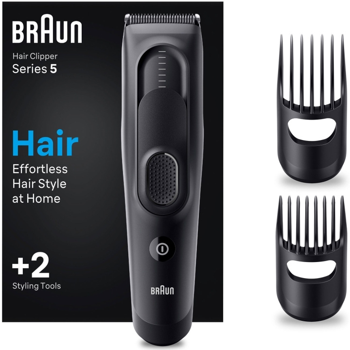 Braun Hårklippare HC5330 in the group BEAUTY & HEALTH / Hair & Styling / Shaving & Trimming / Hair trimmers at TP E-commerce Nordic AB (C76776)