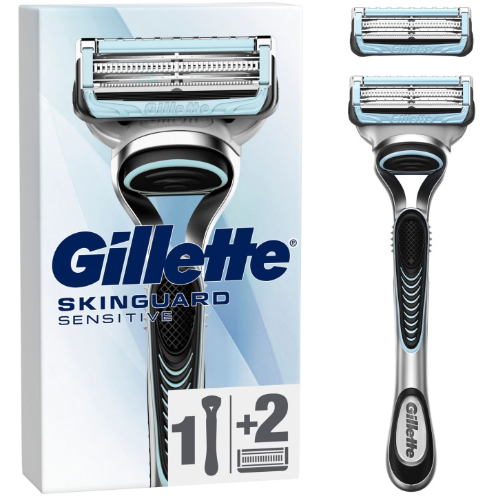 Gillette Rakblad Skinguard 2st rakblad in the group BEAUTY & HEALTH / Hair & Styling / Shaving & Trimming / Razors & Accessories at TP E-commerce Nordic AB (C76779)