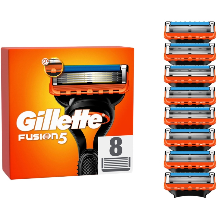 Gillette Rakblad Fusion XL 8st in the group BEAUTY & HEALTH / Hair & Styling / Shaving & Trimming / Razors & Accessories at TP E-commerce Nordic AB (C76780)