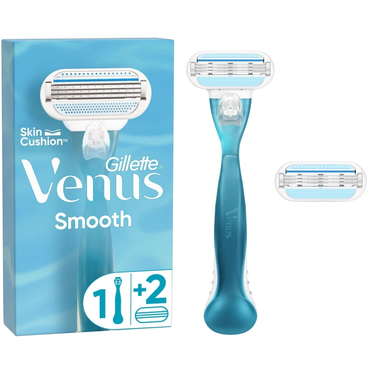 Gillette Rakhyvel Venus Smooth 2st rakblad in the group BEAUTY & HEALTH / Hair & Styling / Shaving & Trimming / Razors & Accessories at TP E-commerce Nordic AB (C76786)