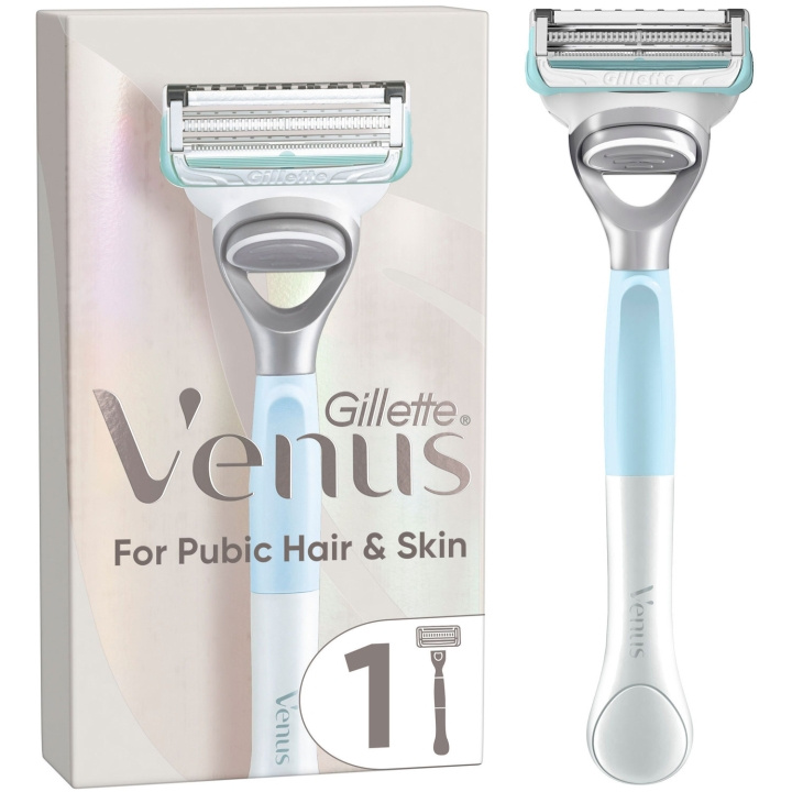 Gillette Rakhyvel Venus Pubic Hair & Skin Razor 1st rakblad in the group BEAUTY & HEALTH / Hair & Styling / Shaving & Trimming / Razors & Accessories at TP E-commerce Nordic AB (C76791)