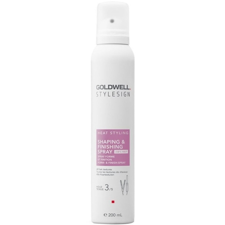 Goldwell StyleSign Heat Styling Shaping & Finishing Spray 200ml in the group BEAUTY & HEALTH / Hair & Styling / Hair styling / Hair spray at TP E-commerce Nordic AB (C76816)