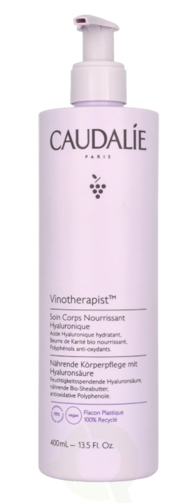 Caudalie Vinotherapist Hyaluronic Nourishing Body Lotion 400 ml in the group BEAUTY & HEALTH / Skin care / Body health / Body lotion at TP E-commerce Nordic AB (C76844)