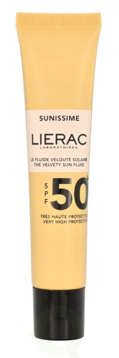 Lierac Paris Lierac Sunissime The Velvety Sun Fluid SPF50+ 40 ml in the group BEAUTY & HEALTH / Skin care / Tanning / Sunscreen at TP E-commerce Nordic AB (C76857)