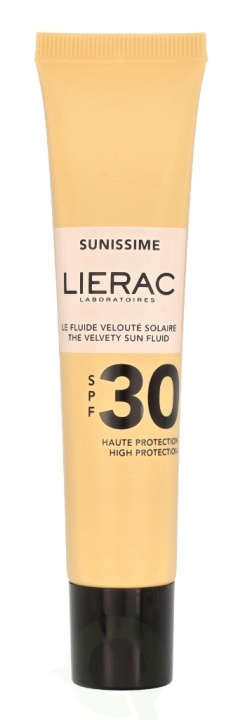 Lierac Paris Lierac Sunissime The Velvety Sun Fluid SPF30 40 ml in the group BEAUTY & HEALTH / Skin care / Tanning / Sunscreen at TP E-commerce Nordic AB (C76858)