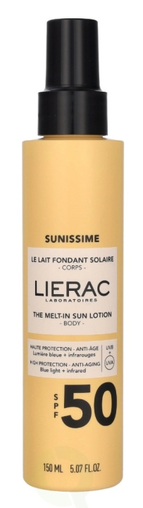 Lierac Paris Lierac Sunissime The Melt-in Sun Lotion SPF50 150 ml in the group BEAUTY & HEALTH / Skin care / Tanning / Sunscreen at TP E-commerce Nordic AB (C76861)