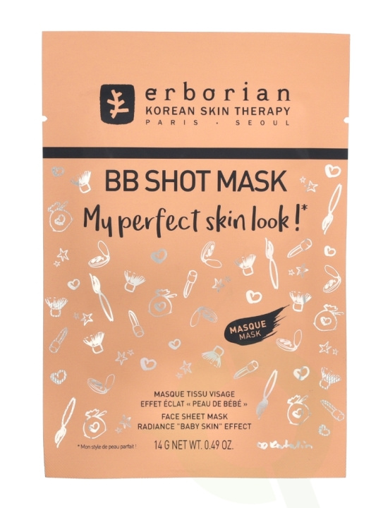 Erborian BB Shot Mask 14 g in the group BEAUTY & HEALTH / Skin care / Face / Masks at TP E-commerce Nordic AB (C76918)