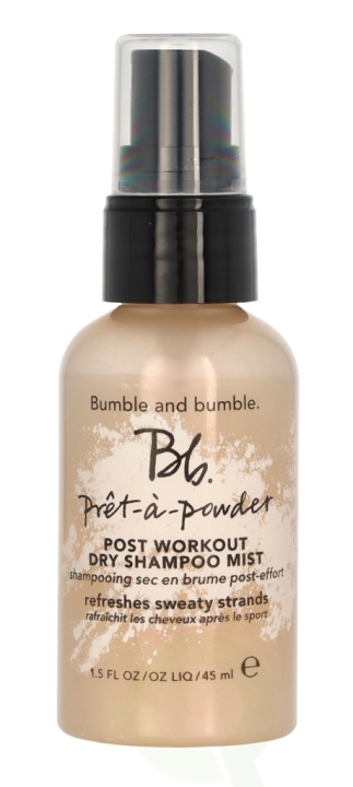 Bumble and Bumble Bumble & Bumble Pret-A-Powder Post Workout Dry Shampoo Mist 45 ml Refreshes Damp, Sweaty Strands in the group BEAUTY & HEALTH / Hair & Styling / Hair care / Schampoo at TP E-commerce Nordic AB (C76980)