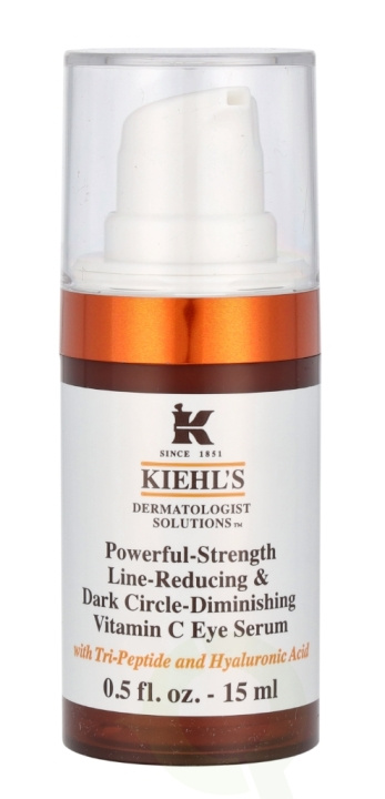 Kiehl\'s D.S. Powerful-Strenght Vitamin C Eye Serum 15 ml Line-Reducing & Dark Circle-Diminishing in the group BEAUTY & HEALTH / Skin care / Face / Skin serum at TP E-commerce Nordic AB (C77012)