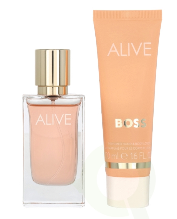 Hugo Boss Alive Giftset 80 ml Edp Spray 30ml/Body Lotion 50ml in the group BEAUTY & HEALTH / Gift sets / Gift sets for her at TP E-commerce Nordic AB (C77023)