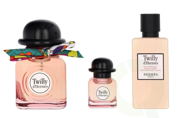 Hermes Twilly D\'Hermes Giftset 97.5 ml Edp Spray 50ml/Edp Miniature 7,5ml/Body Lotion 40ml in the group BEAUTY & HEALTH / Gift sets / Gift sets for her at TP E-commerce Nordic AB (C77031)