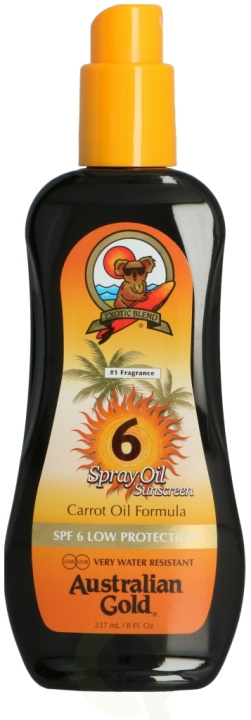 Australian Gold Carrot Spray Oil Sunscreen SPF6 237 ml Carrot Oil Formula in the group BEAUTY & HEALTH / Skin care / Tanning / Sunscreen at TP E-commerce Nordic AB (C77037)