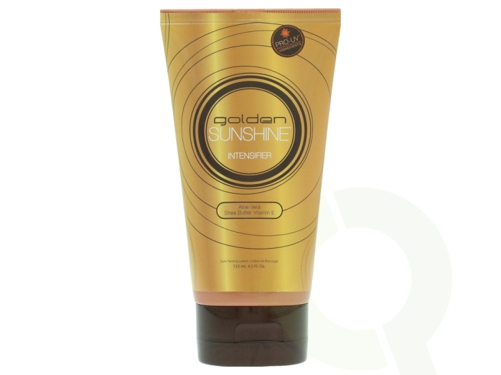 Australian Gold Designer Skin Golden Sunshine Dark Tanning Lotion 133 ml Intensifier + Aloe Vera Shea Butter Vitamin E in the group BEAUTY & HEALTH / Skin care / Body health / Body lotion at TP E-commerce Nordic AB (C77052)