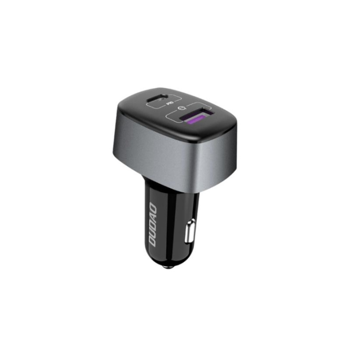 Dudao R7XS Car Charger 83Watt 1xUSB-C + 1xUSB-A in the group SMARTPHONE & TABLETS / Chargers & Cables / Car chargers / Car chargers USB at TP E-commerce Nordic AB (C77137)