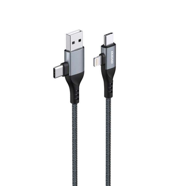 Dudao L20PRO 4-in-1 fast Charging Cable in the group COMPUTERS & PERIPHERALS / Computer cables / USB / USB-C at TP E-commerce Nordic AB (C77140)