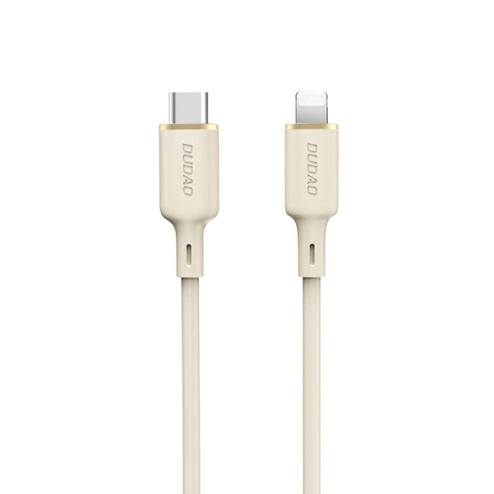 Dudao L7SCL USB-C to Lightning 30W 1m white in the group COMPUTERS & PERIPHERALS / Computer cables / USB / USB-C at TP E-commerce Nordic AB (C77149)