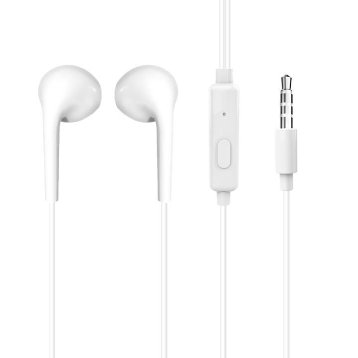 Dudao X10S in-ear headphones 3.5 mm jack 1.2 m white in the group HOME ELECTRONICS / Audio & Picture / Headphones & Accessories / Headphones at TP E-commerce Nordic AB (C77157)