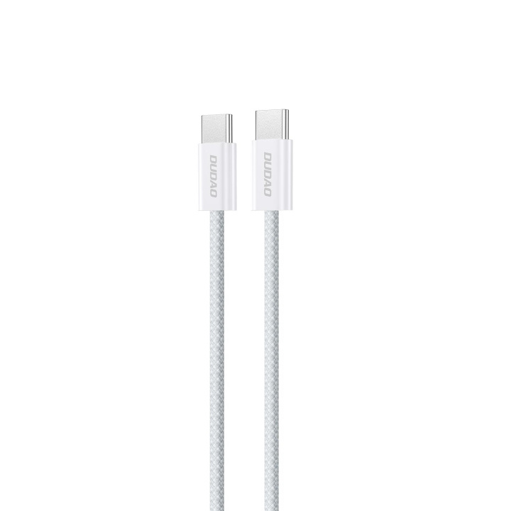 Dudao L6C USB-C to USB-C 60W PD 2m white in the group COMPUTERS & PERIPHERALS / Computer cables / USB / USB-C at TP E-commerce Nordic AB (C77173)