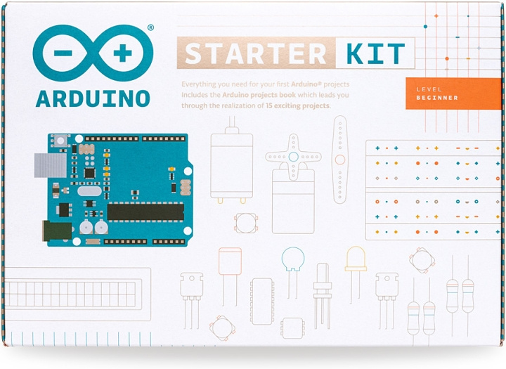 Arduino Starter Kit, Arduino starter kit in the group COMPUTERS & PERIPHERALS / Desktop Computers at TP E-commerce Nordic AB (C77206)