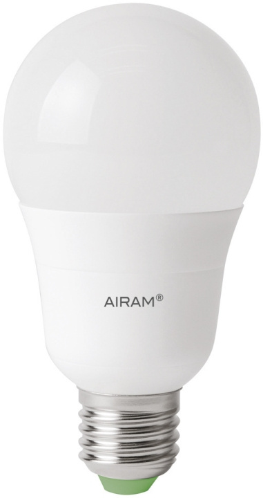 Airam LED frosted bulb, E27, 4000K, 810 lm, opal in the group HOME ELECTRONICS / Lighting / LED lamps at TP E-commerce Nordic AB (C77225)