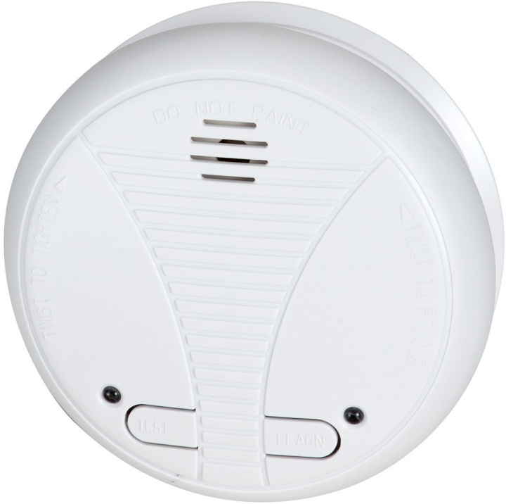 Airam KD-101LE optical smoke detector, chainable in the group HOME, HOUSEHOLD & GARDEN / Alarm & Security / Fire, smoke, gas / Smoke alarms at TP E-commerce Nordic AB (C77272)