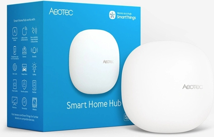 Aeotec Smart Home Hub home automation controller in the group HOME, HOUSEHOLD & GARDEN / Smart home / Smart home systems at TP E-commerce Nordic AB (C77391)