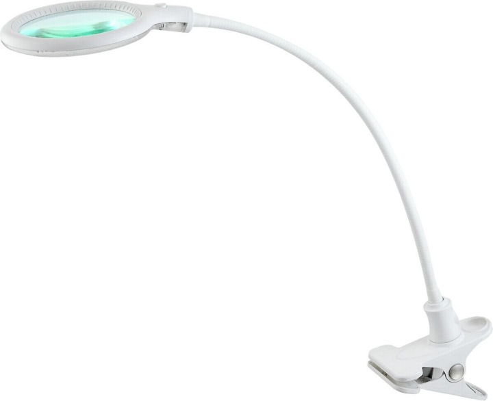 Airam Loop Clip 3D LED table lamp, white, USB in the group HOME ELECTRONICS / Lighting / Table lamps at TP E-commerce Nordic AB (C77431)