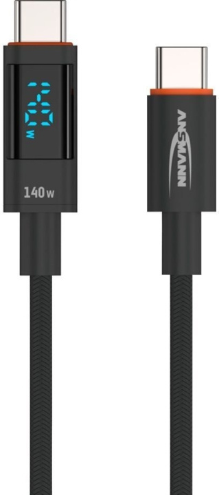 Ansmann USB-C 140W charging cable, 1.2 m in the group COMPUTERS & PERIPHERALS / Computer cables / USB / USB-C at TP E-commerce Nordic AB (C77729)