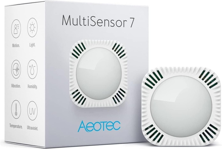 Aeotec MultiSensor 7 sensor for Z-Wave systems in the group HOME, HOUSEHOLD & GARDEN / Smart home / Smart sensors at TP E-commerce Nordic AB (C77732)