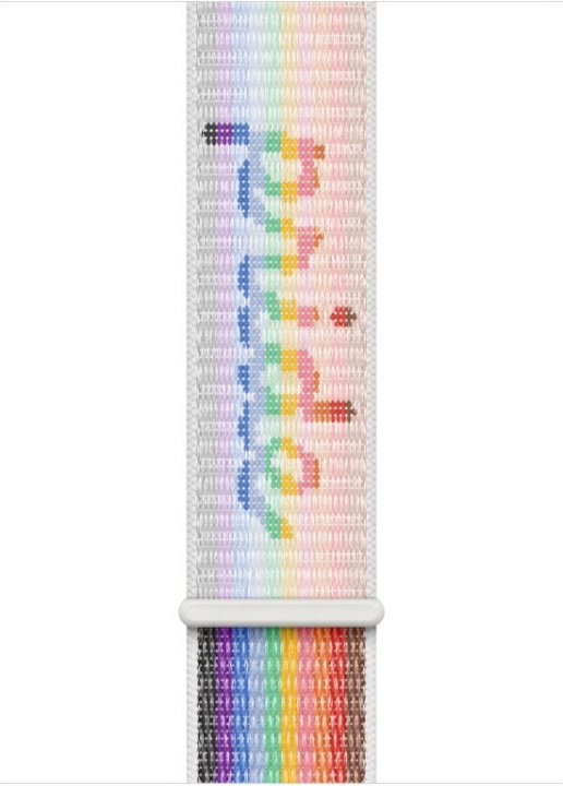 Apple Watch 45 mm Pride Edition Sport Loop bracelet (MU9R3) in the group SMARTPHONE & TABLETS / Excercise, home & leisure / Apple Watch & Accessories / Accessories at TP E-commerce Nordic AB (C77771)