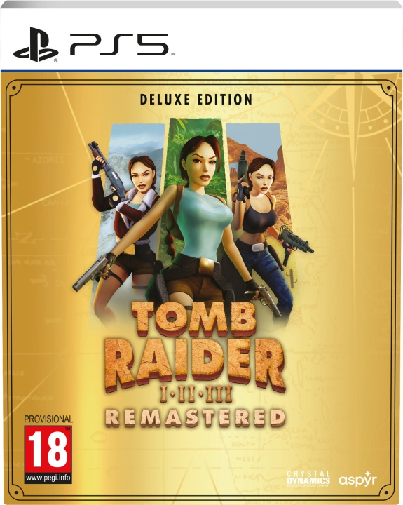 Aspyr Tomb Raider I-III Remastered - Deluxe Edition (PS5) in the group HOME ELECTRONICS / Game consoles & Accessories / Sony PlayStation 5 at TP E-commerce Nordic AB (C77882)